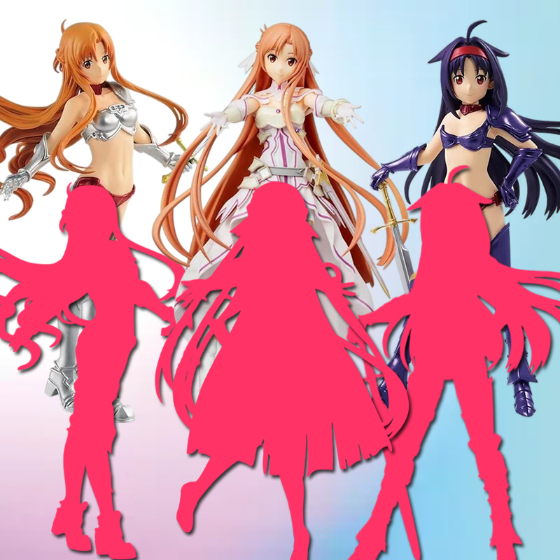 Resin Art Online - Premium aangepaste handgemaakte beeldje Sword Art