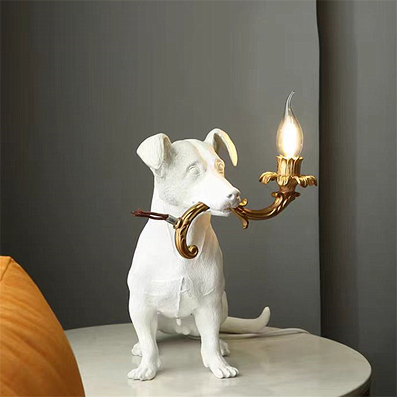 Resin Art On Floor - 2026 Hars Hond Tafellamp Jobby Tafellamp