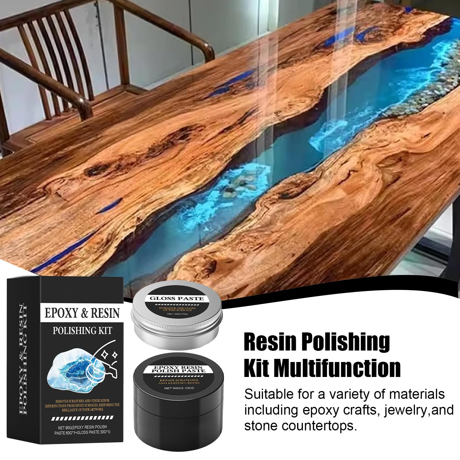 Resin Art Epoxy - Epoxyhars Polijstset - Romige krasverwijderende compound