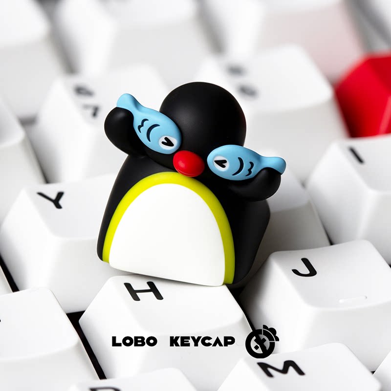 Resin Artist - Cartoon Pingu-afbeelding Tweede ronde serie Meerdere