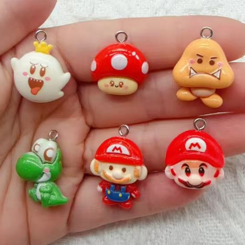 Resin Art Essentials - 10 stuks hars cartoon hangers, DIY