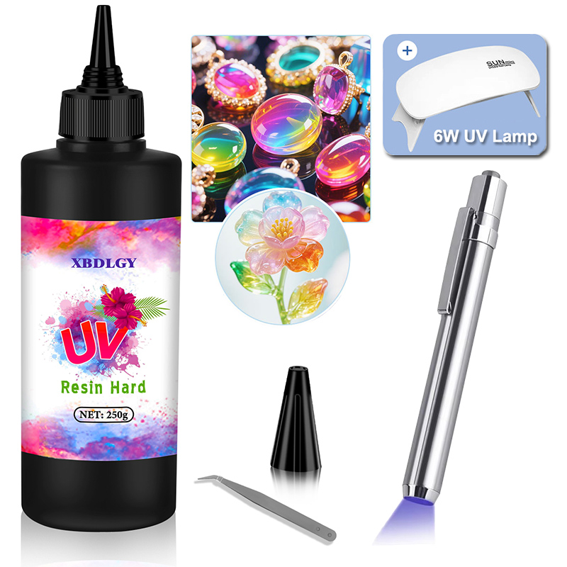 200g/250g/500g UV-hars harde l - Resin Art Supplies recensie en prijs