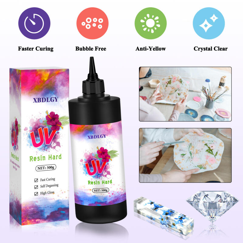 200g/250g/500g UV-hars harde l - Resin Art Supplies recensie en prijs
