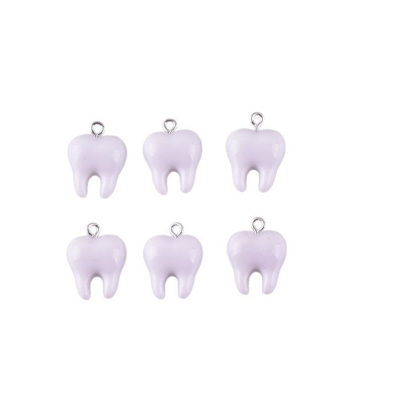 10 stuks schattige witte tande - Resin Art Essentials recensie en prijs