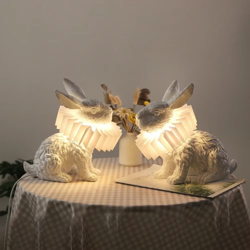 Konijn tafellamp Leuke hars di - Resin Art On Floor recensie en prijs
