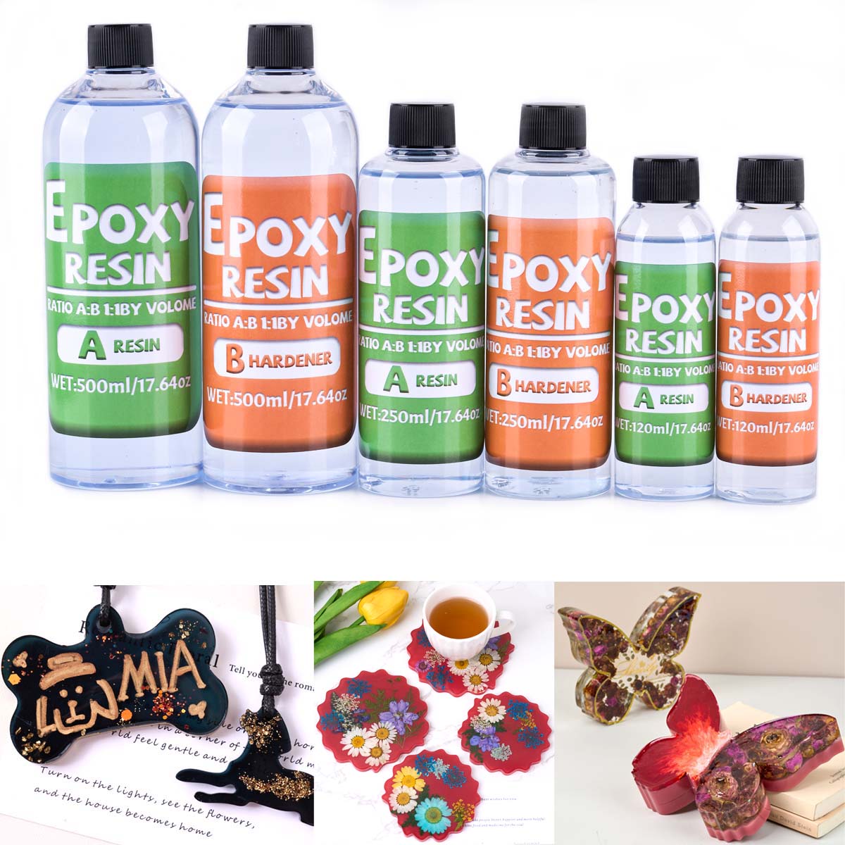 1:1 verhouding epoxyhars kit a - Resin Art Epoxy recensie en prijs