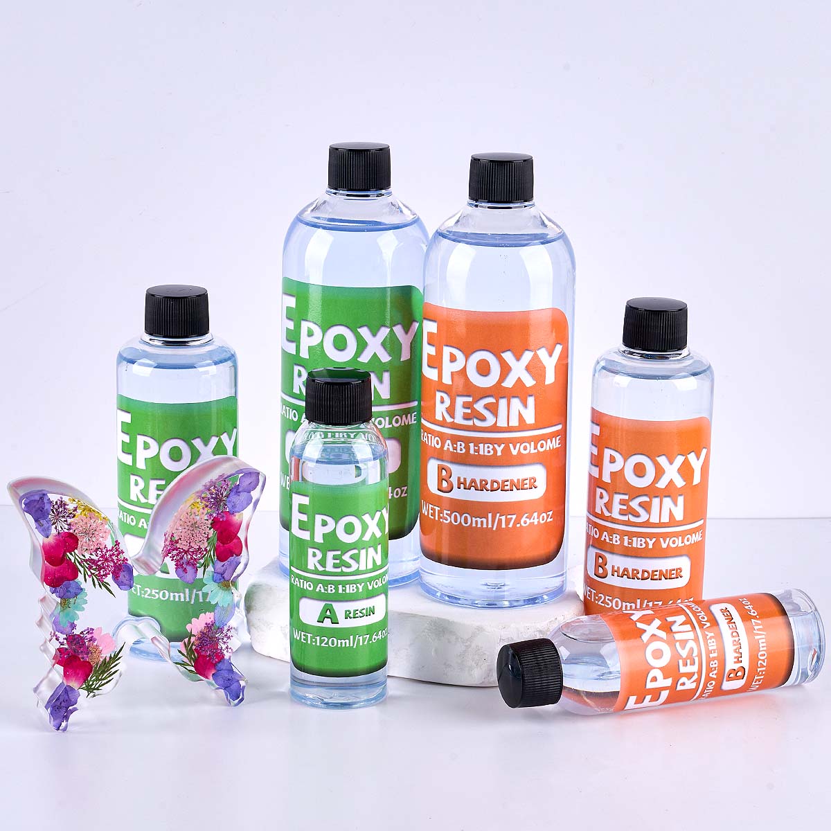 1:1 verhouding epoxyhars kit a - Resin Art Epoxy recensie en prijs