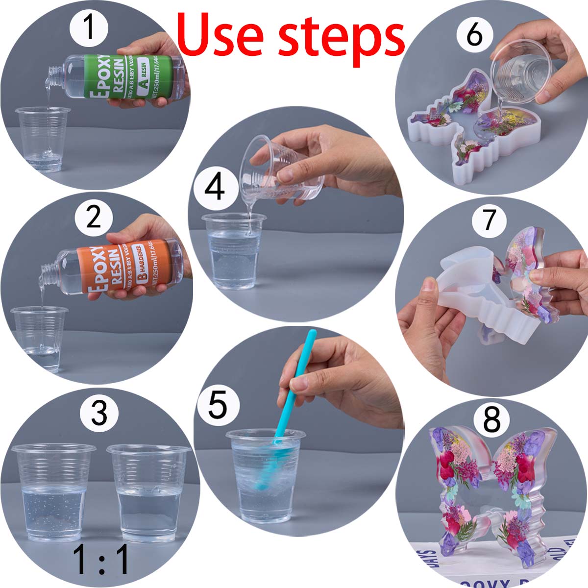 1:1 verhouding epoxyhars kit a - Resin Art Epoxy recensie en prijs