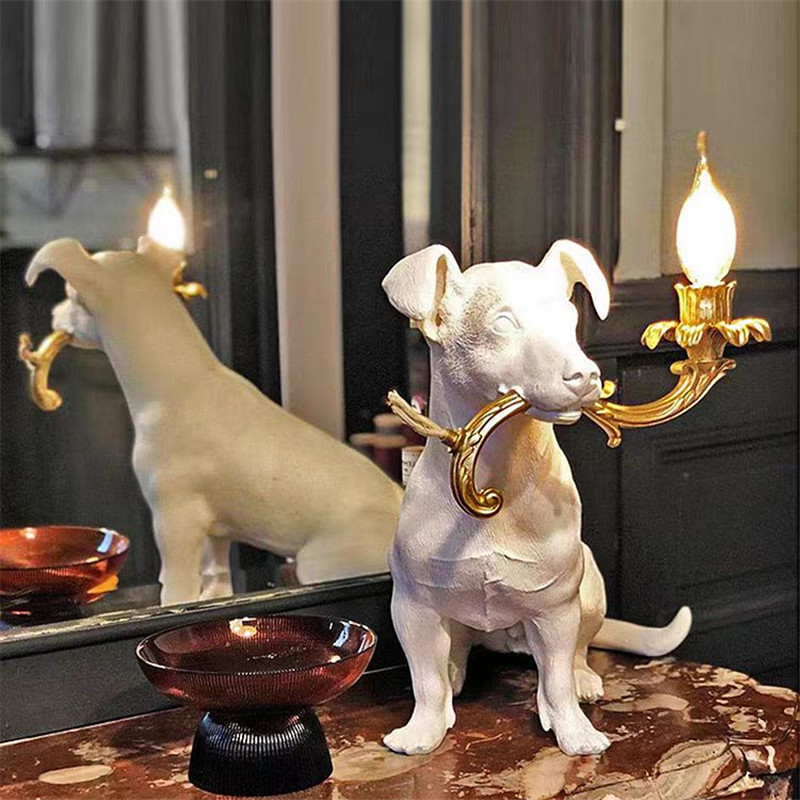 2026 Hars Hond Tafellamp Jobby - Resin Art On Floor recensie en prijs