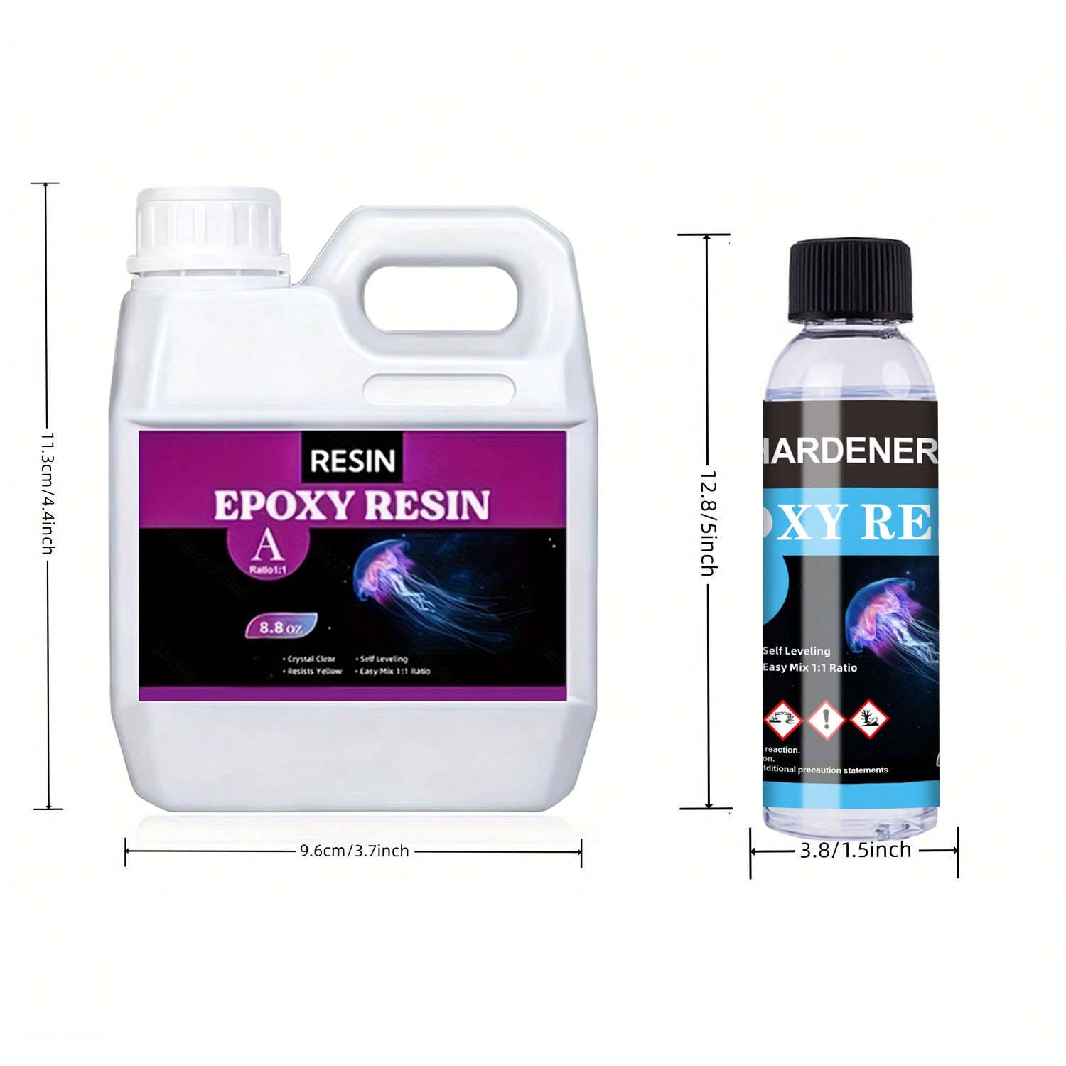 125ml/250ml Kristalheldere Gie - Resin Art Epoxy recensie en prijs