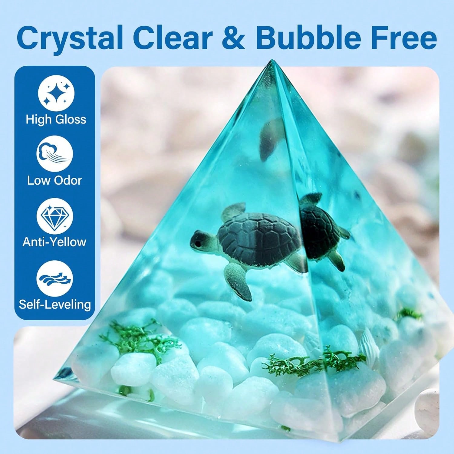 125ml/250ml Kristalheldere Gie - Resin Art Epoxy recensie en prijs