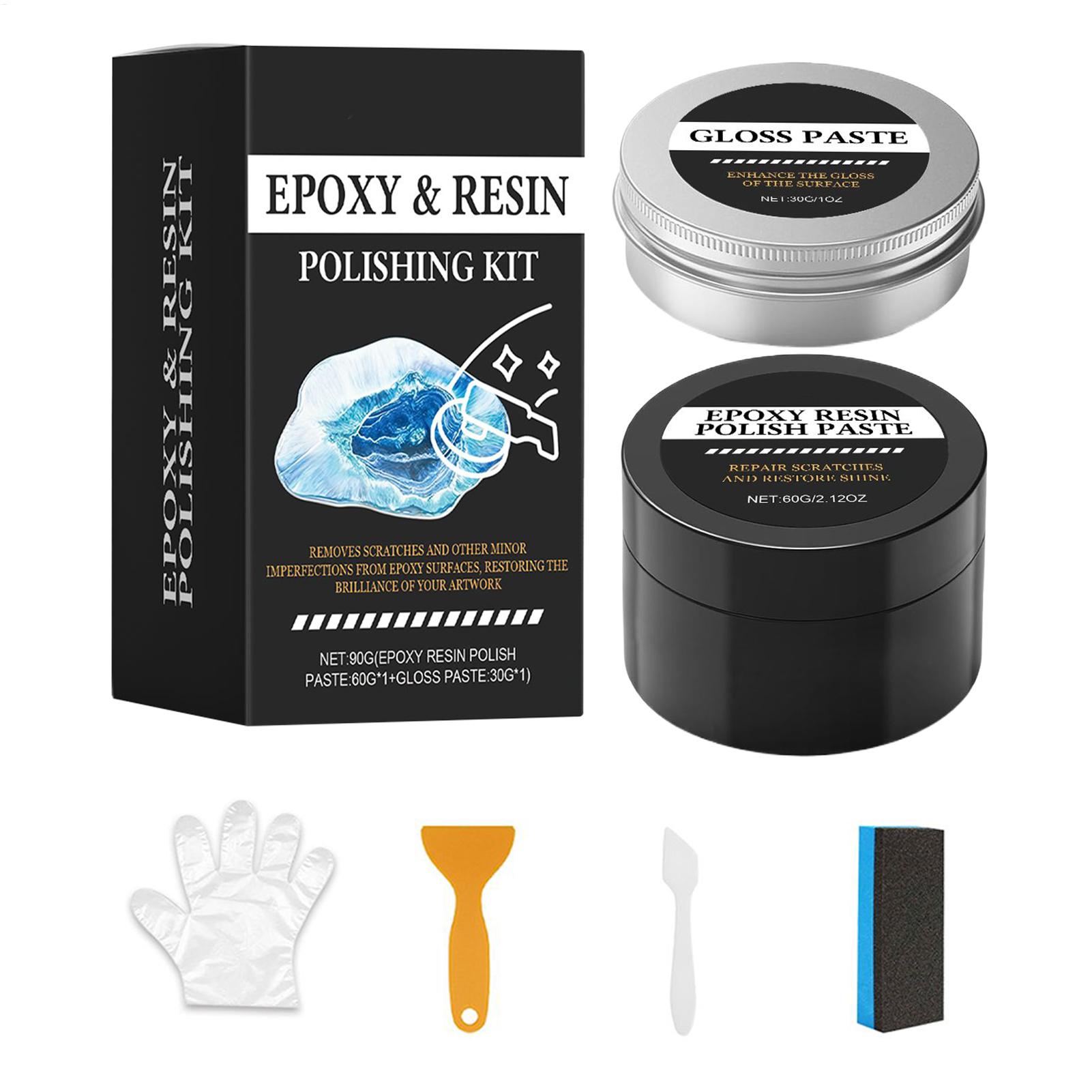 Epoxyhars hoogglans polijstpas - Resin Art Epoxy recensie en prijs