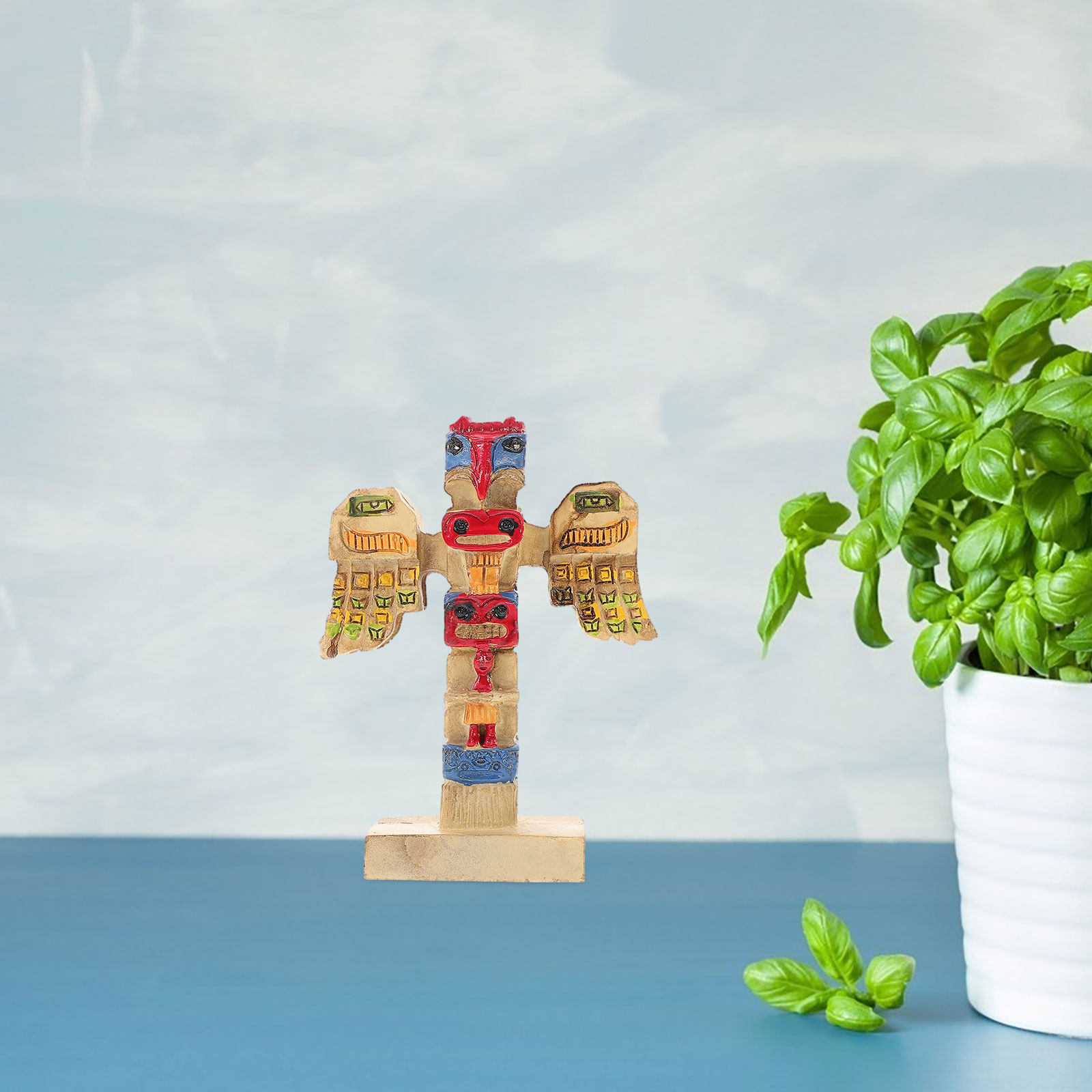Hars Tribal Symbool Beeldje Va - Resin Artist recensie en prijs