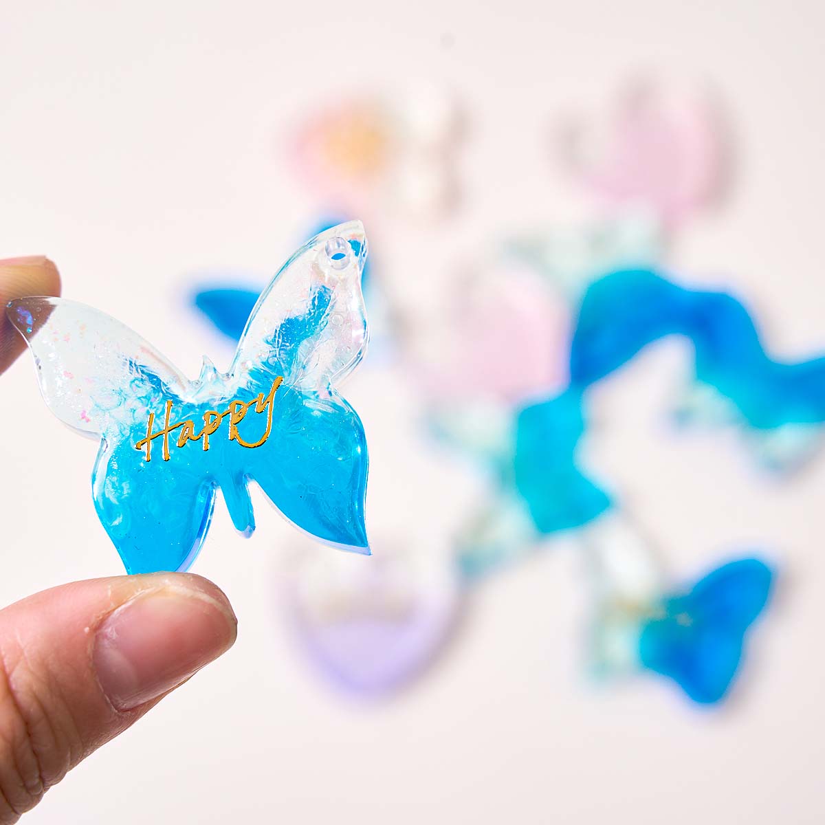 Zes-gaats siliconen mal met ga - Resin Art Epoxy recensie en prijs