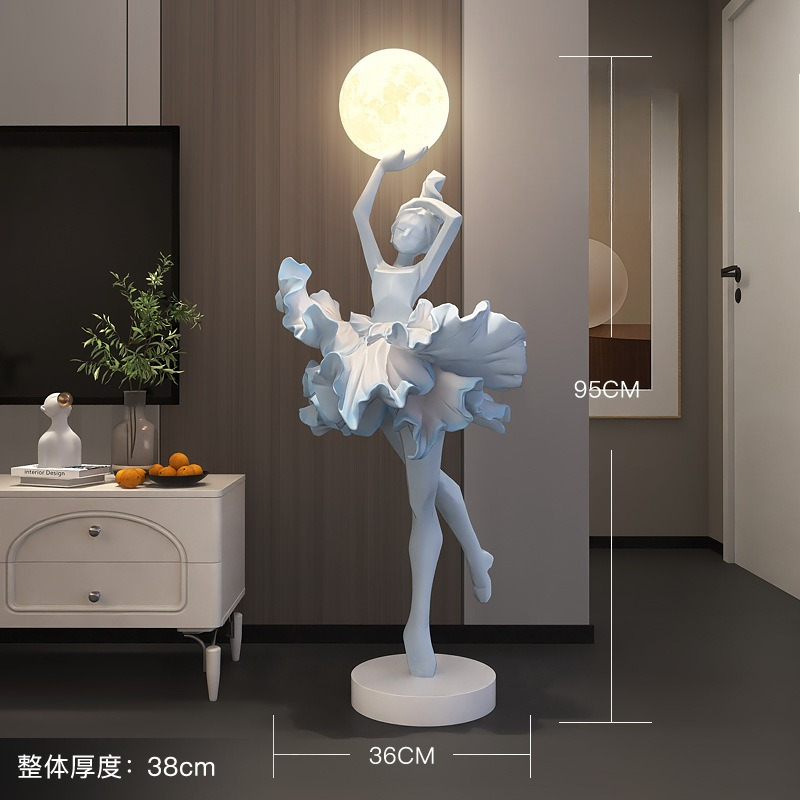 Meisjeskunstornament Italiaans - Resin Art On Floor recensie en prijs
