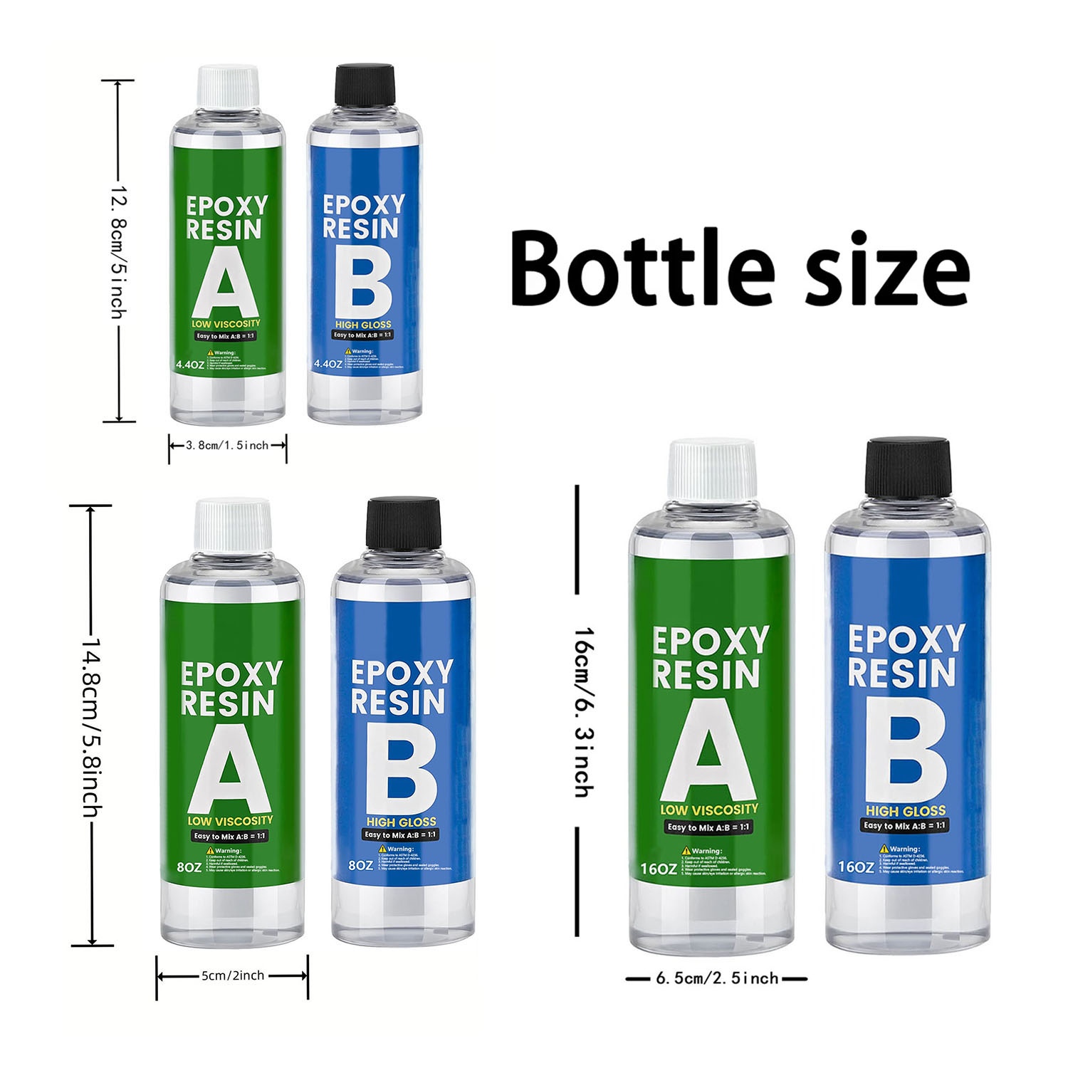 250ml-1000ml Epoxyhars Gietset - Resin Art Supplies recensie en prijs