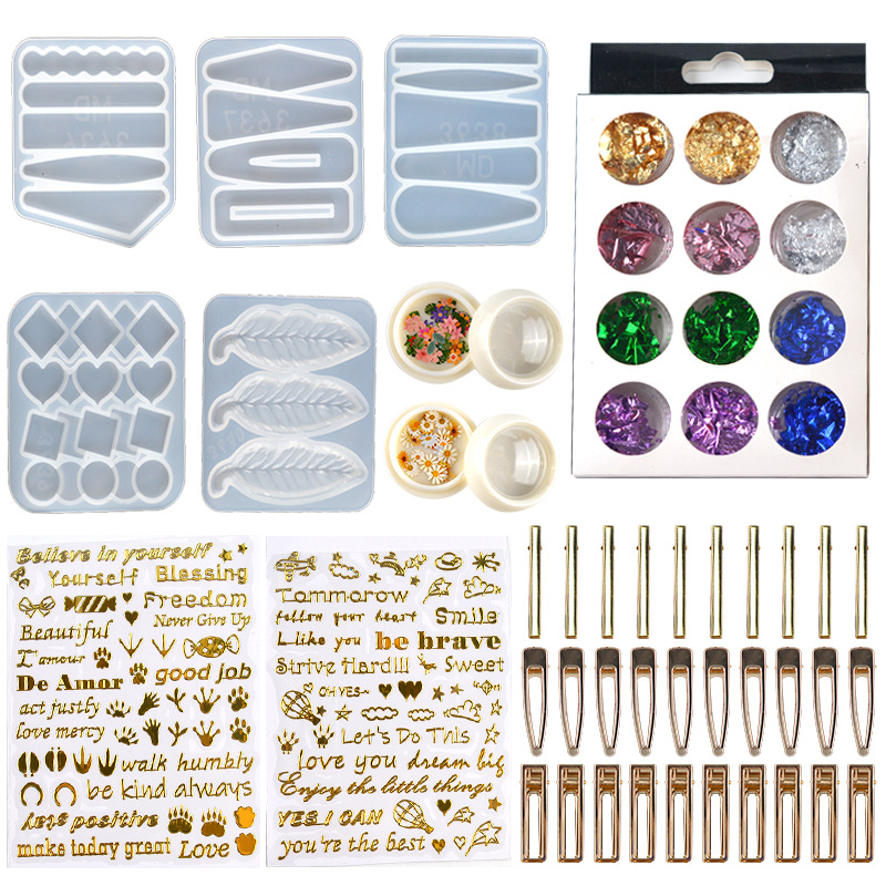 Diy Epoxyhars Haar Clip Haarsp - Resin Art Stone recensie en prijs