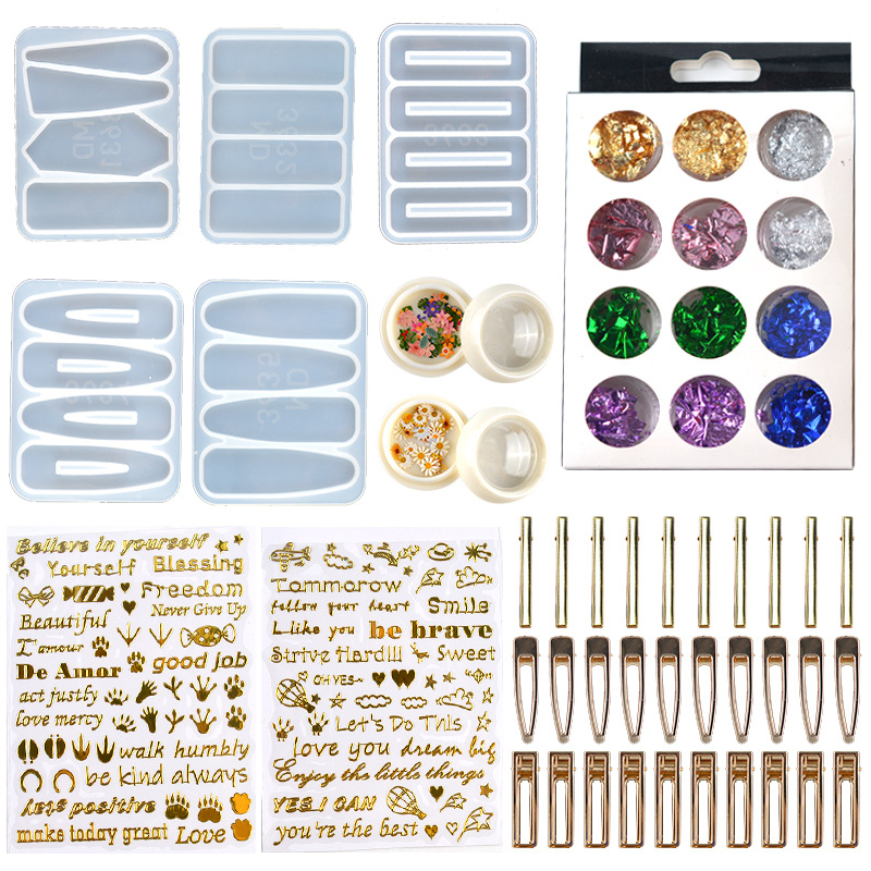 Diy Epoxyhars Haar Clip Haarsp - Resin Art Stone recensie en prijs