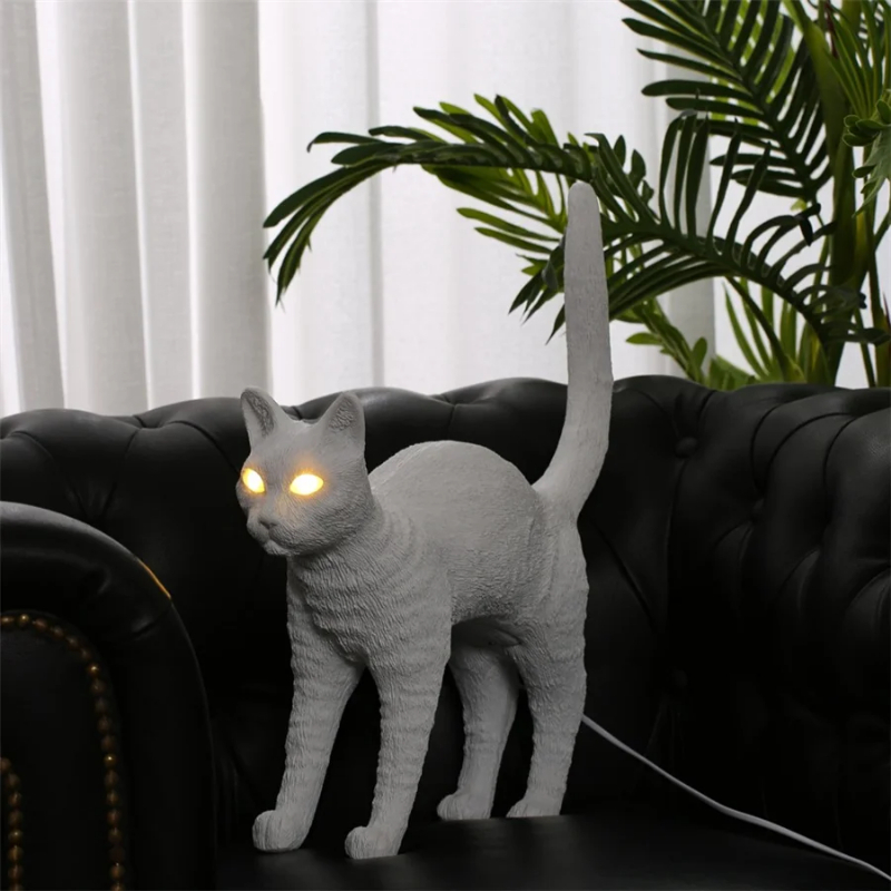 Nordic Cat Tafellamp Hars Dier - Resin Art On Floor recensie en prijs