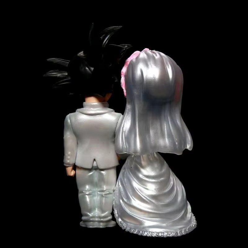 Son Goku en Chichi Bruiloft Ma - Resin Art Dragon Ball Z recensie en prijs