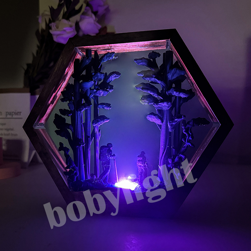 Wandelaar Figuur Tafel Harslam - Resin Artist recensie en prijs
