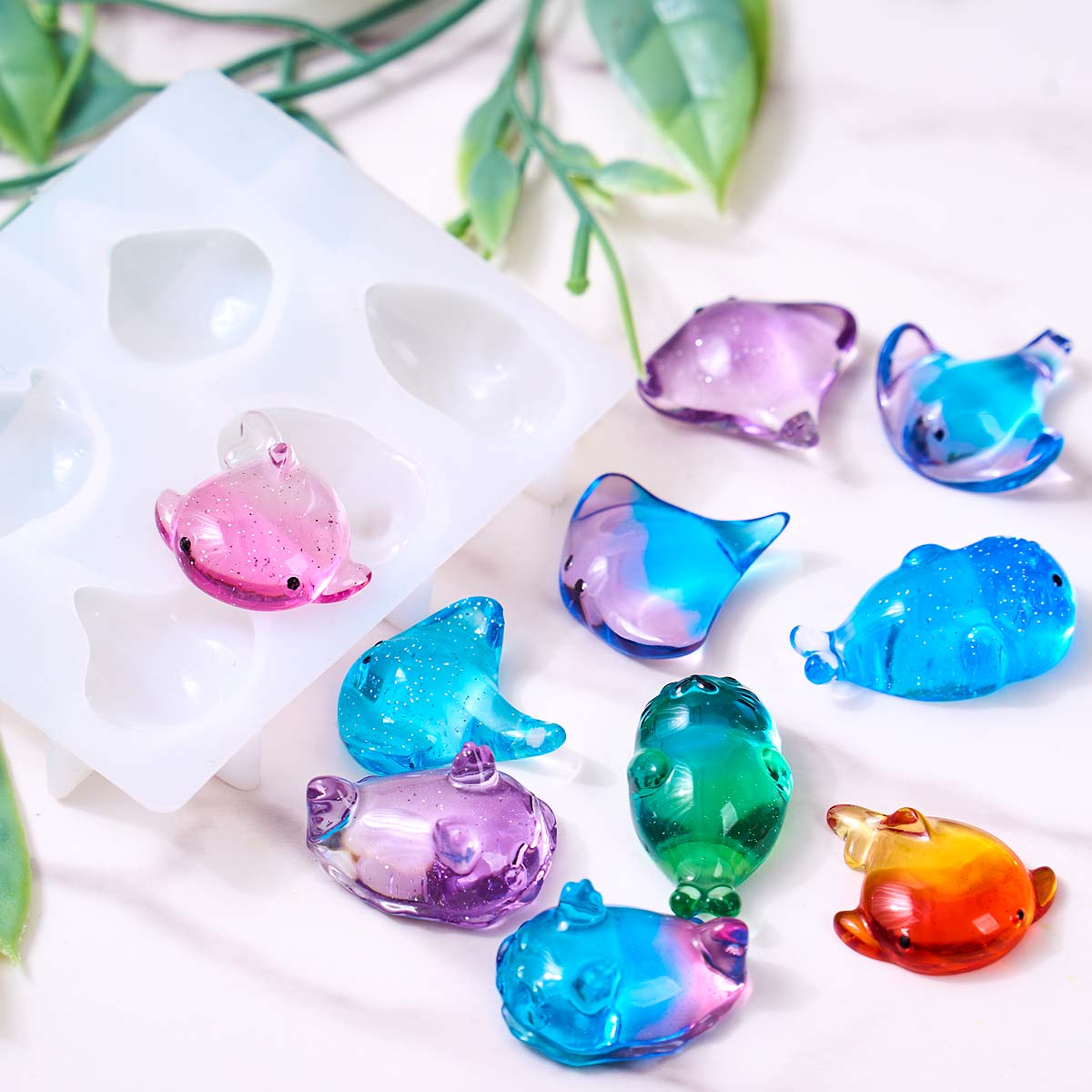 3D Healing Kawaii Manta Ray Wa - Resin Art Epoxy recensie en prijs