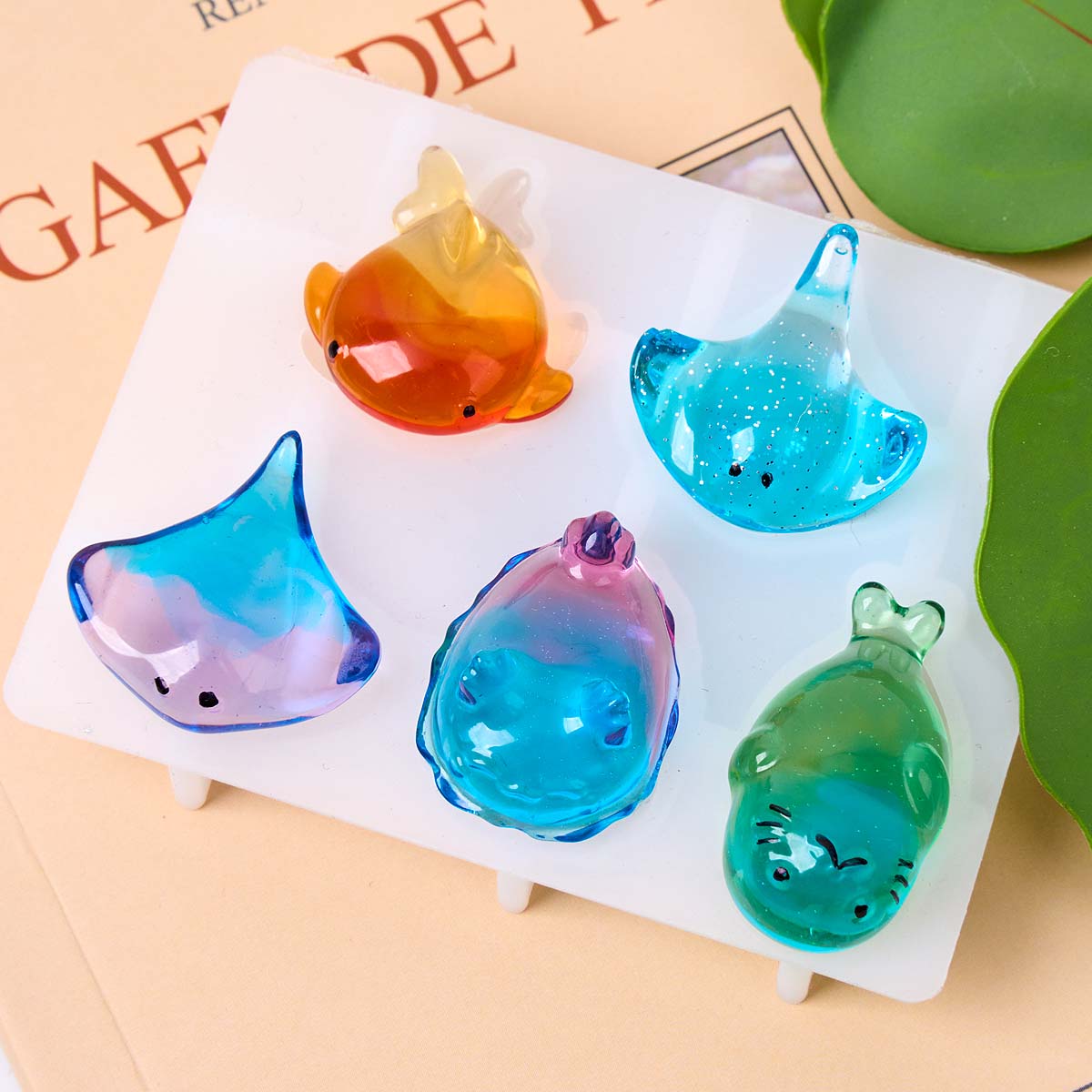 3D Healing Kawaii Manta Ray Wa - Resin Art Epoxy recensie en prijs