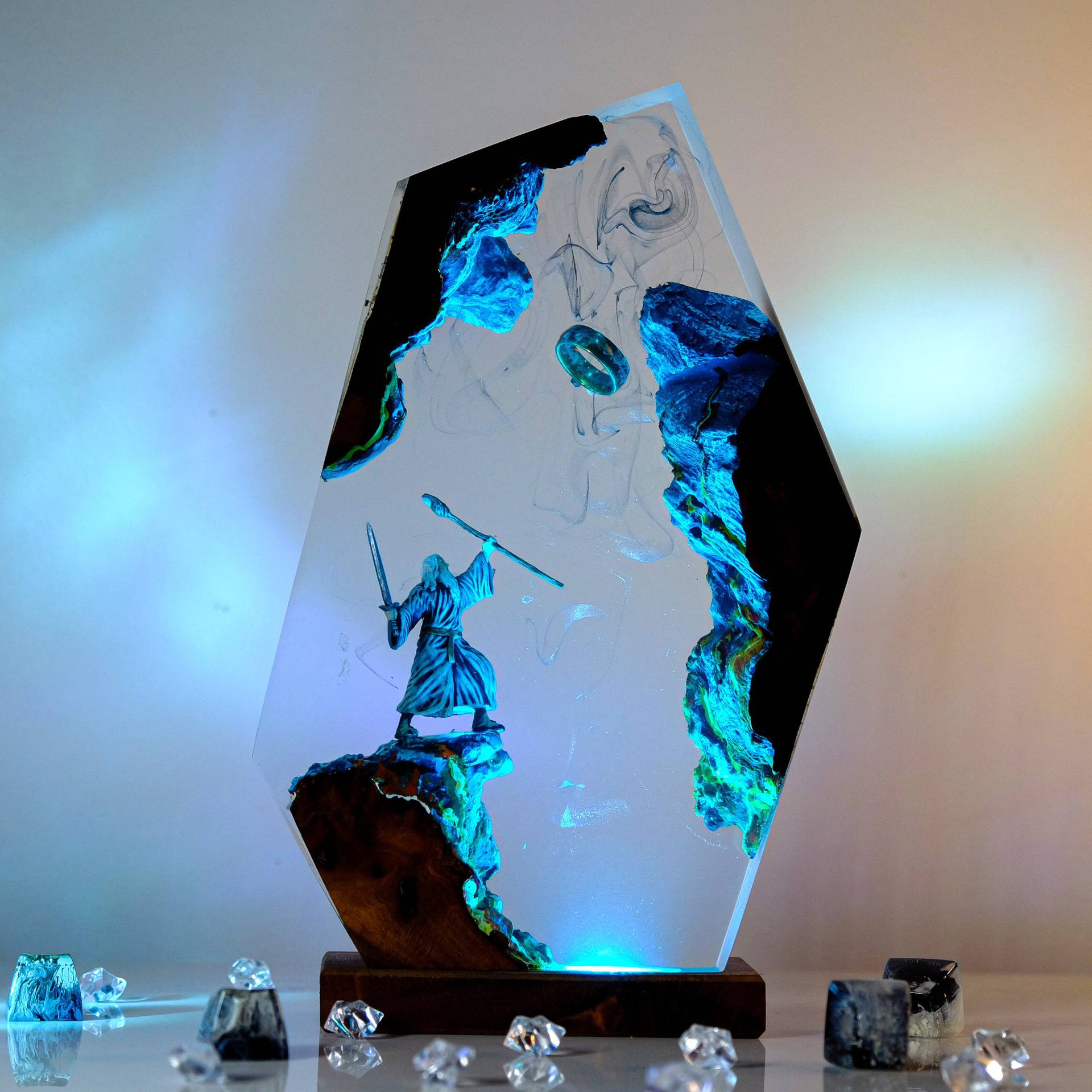 Filmscène Figuur Tafel Resin L - Resin Artist recensie en prijs