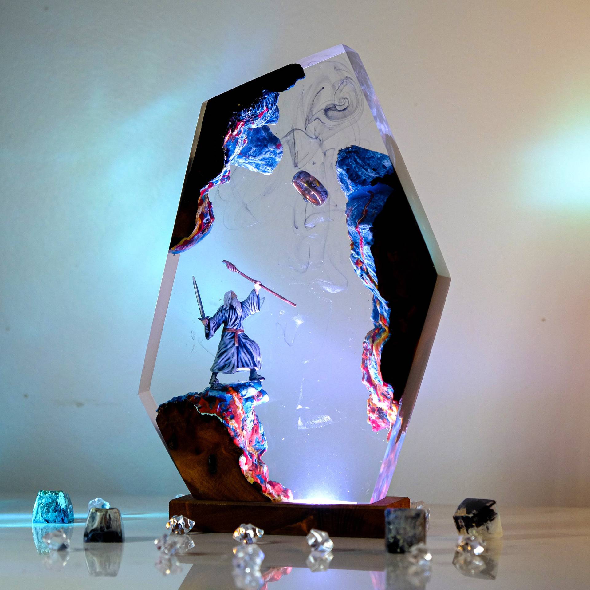 Filmscène Figuur Tafel Resin L - Resin Artist recensie en prijs
