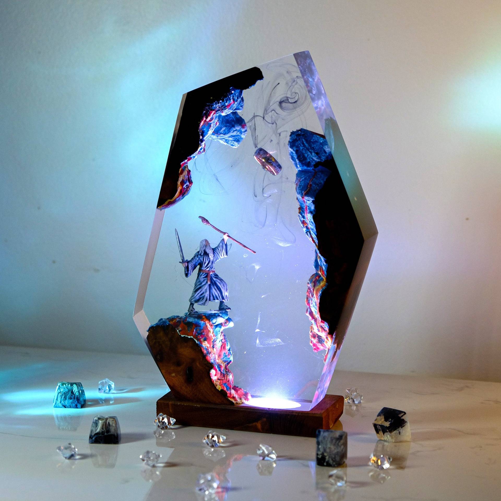 Filmscène Figuur Tafel Resin L - Resin Artist recensie en prijs