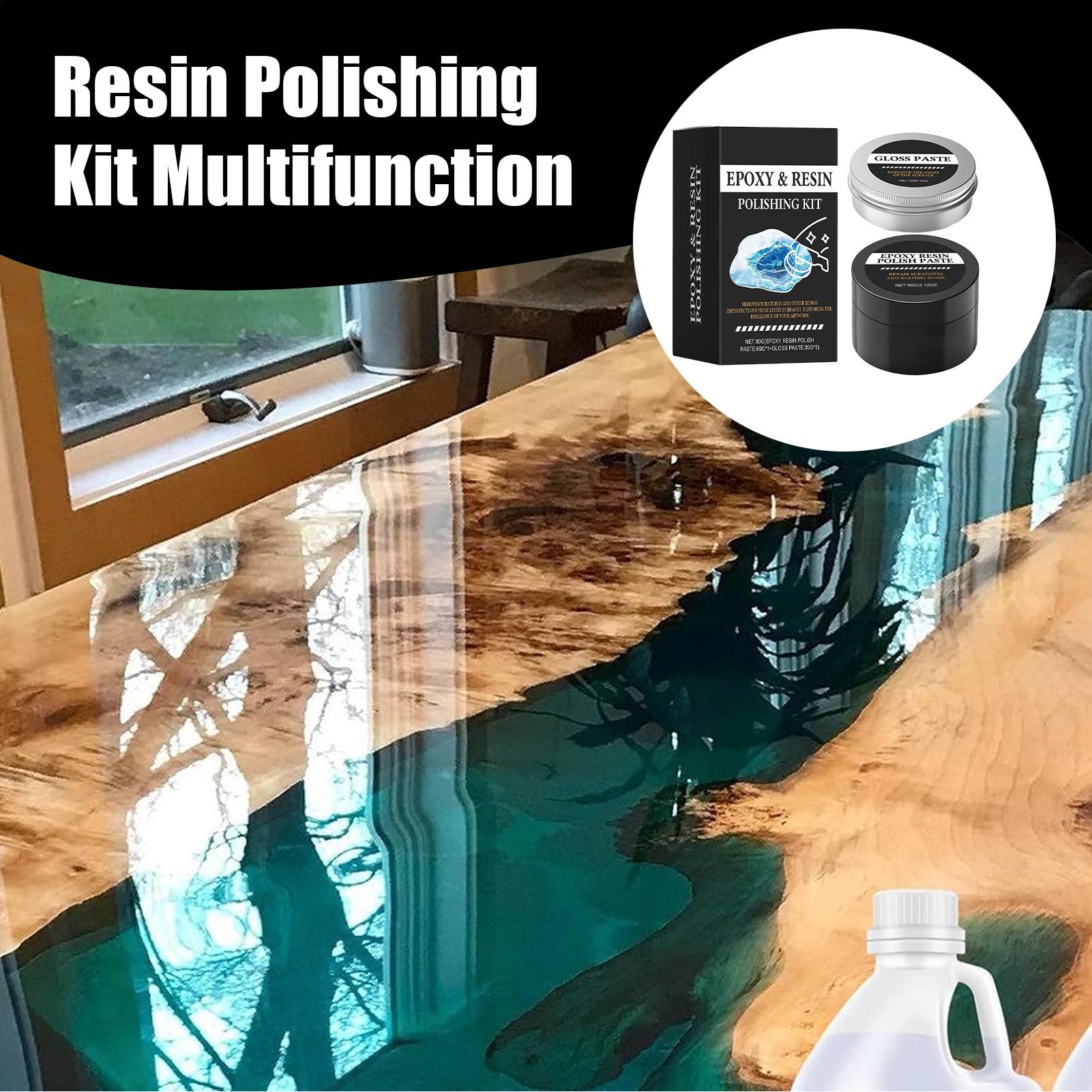 Epoxyhars polijstset - Romige  - Resin Art Epoxy recensie en prijs